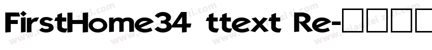 FirstHome34 ttext Re字体转换